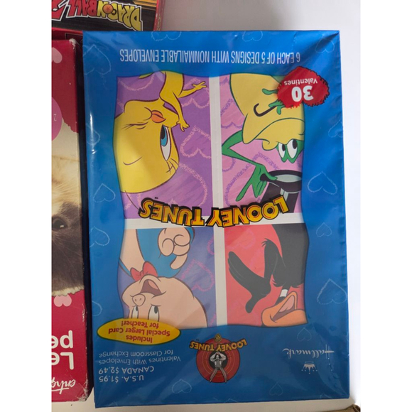 Lot of 10 Assorted Valentine's Day Cards sailor moon looney tunes batman vintage - Picture 10 of 16